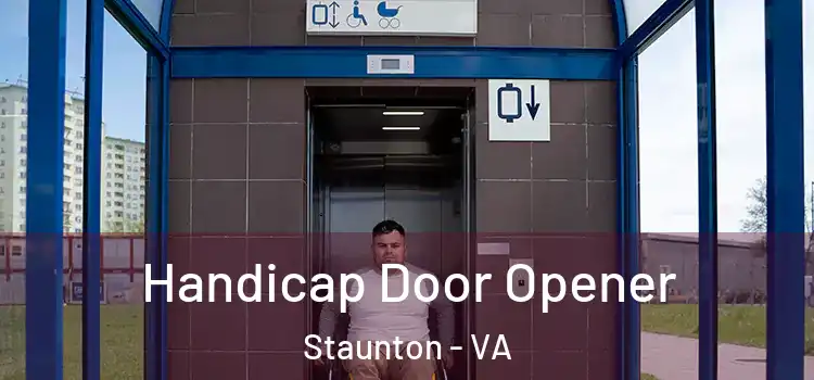 Handicap Door Opener Staunton - VA