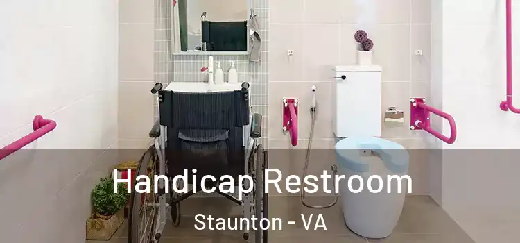 Handicap Restroom Staunton - VA