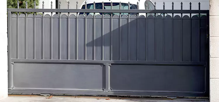 Metal Driveway Gate Installation Staunton